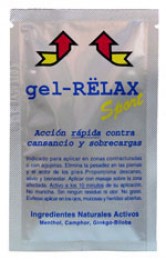 Sobre Gel Relax Rojo Calentamiento Masajes