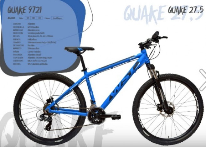 WST QUAKE 9721 Bicicletas de montaña, bicis de carretera